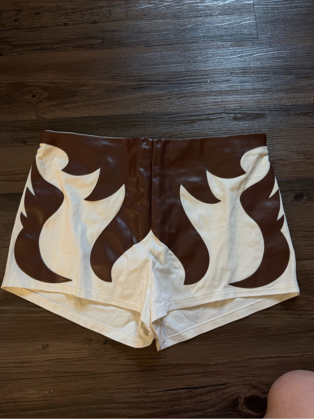 High waisted mini shorts